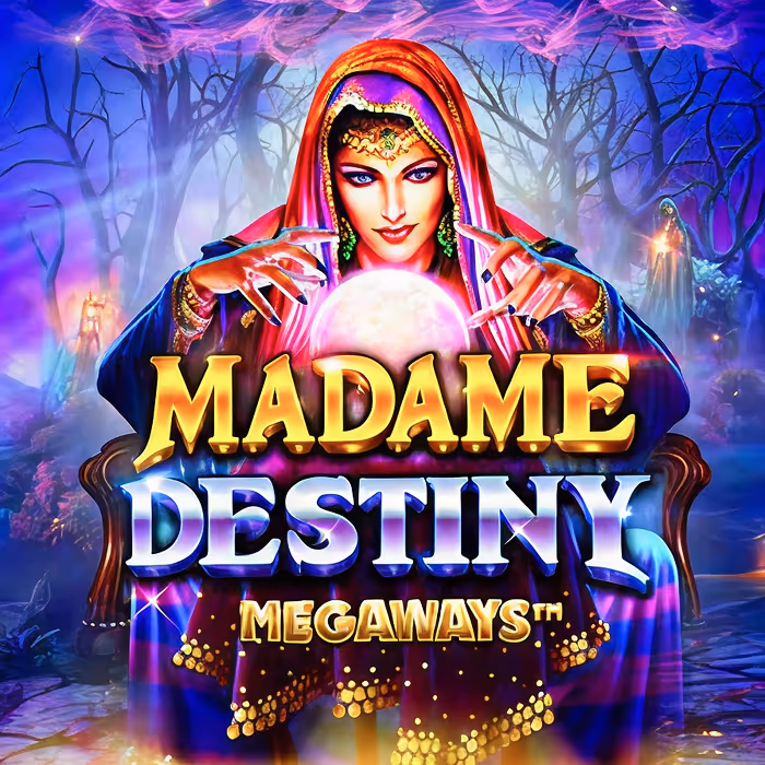 Madame Destiny slot offering crystal ball free spins